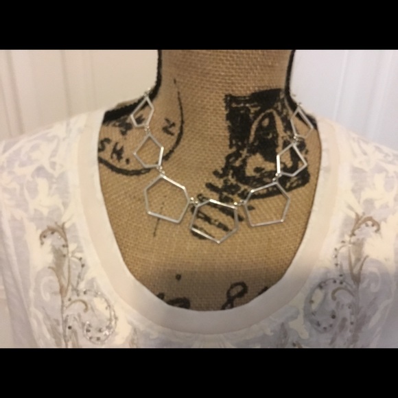 Miss Me Raw Hem Sheer Peplum Back Embellished Tee - Picture 5 of 6